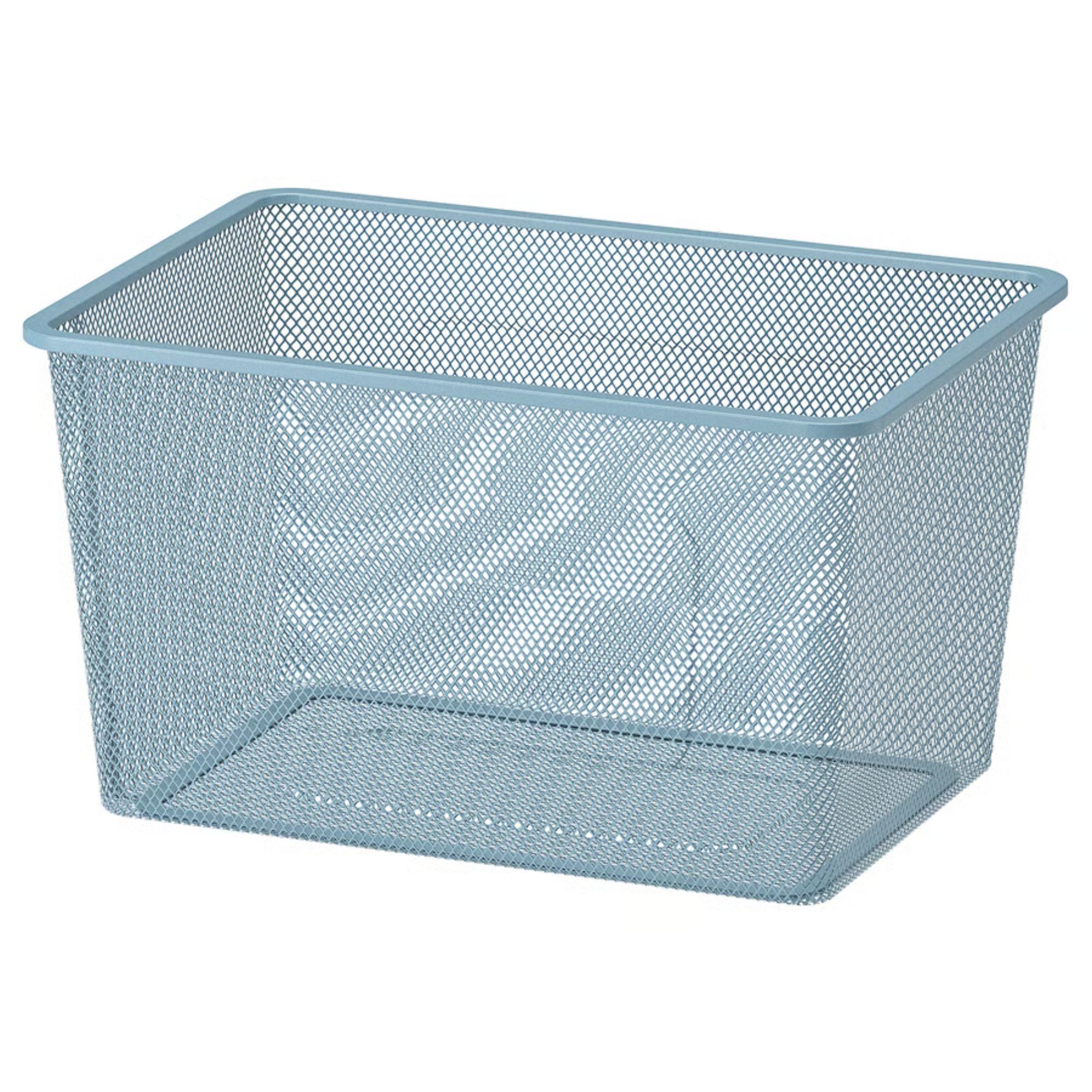 IKEA TROFAST mesh storage box in pale blue