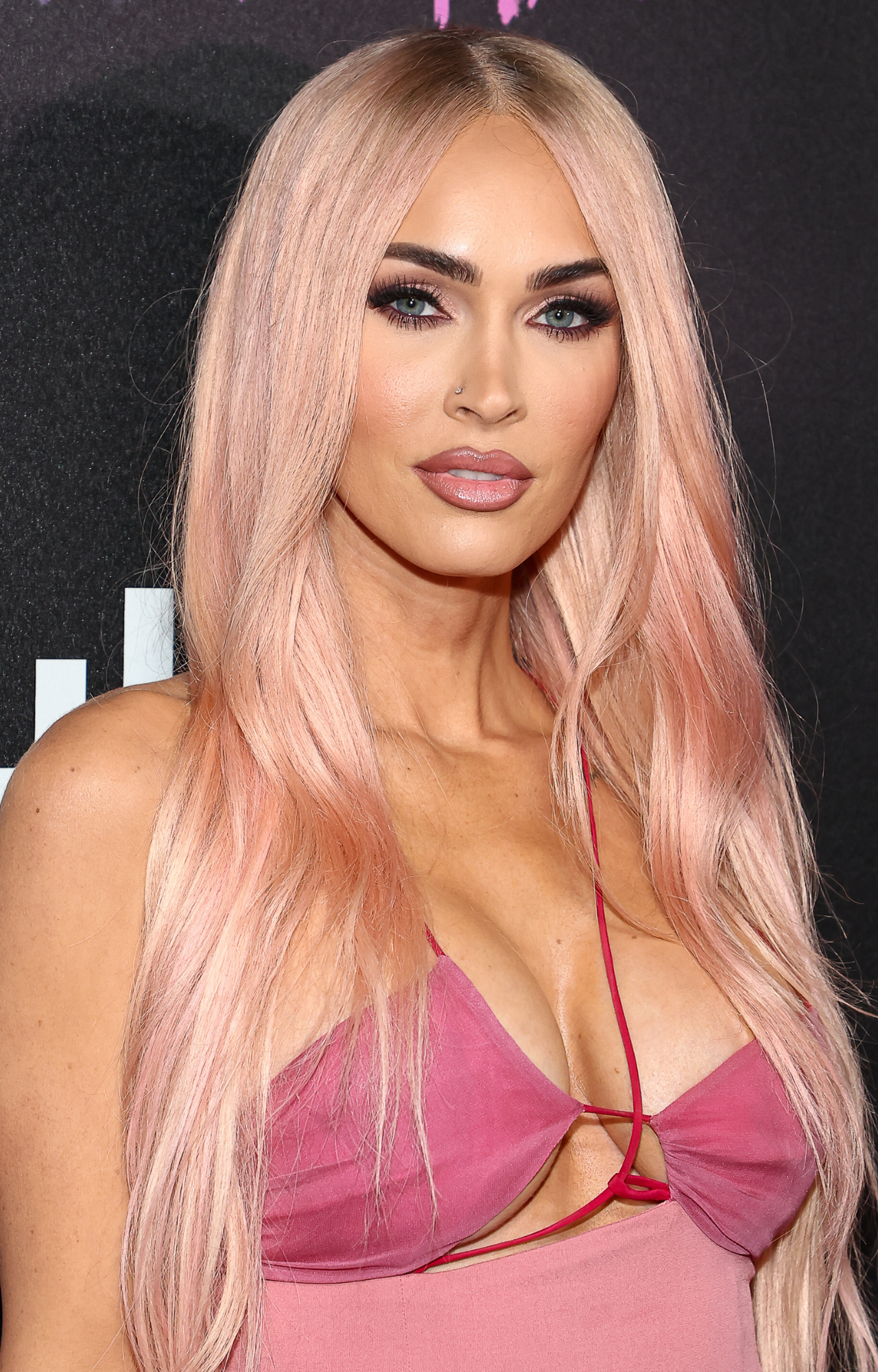 Megan Fox attends the premiere of Machine Gun Kelly's Life in Pink in New York City