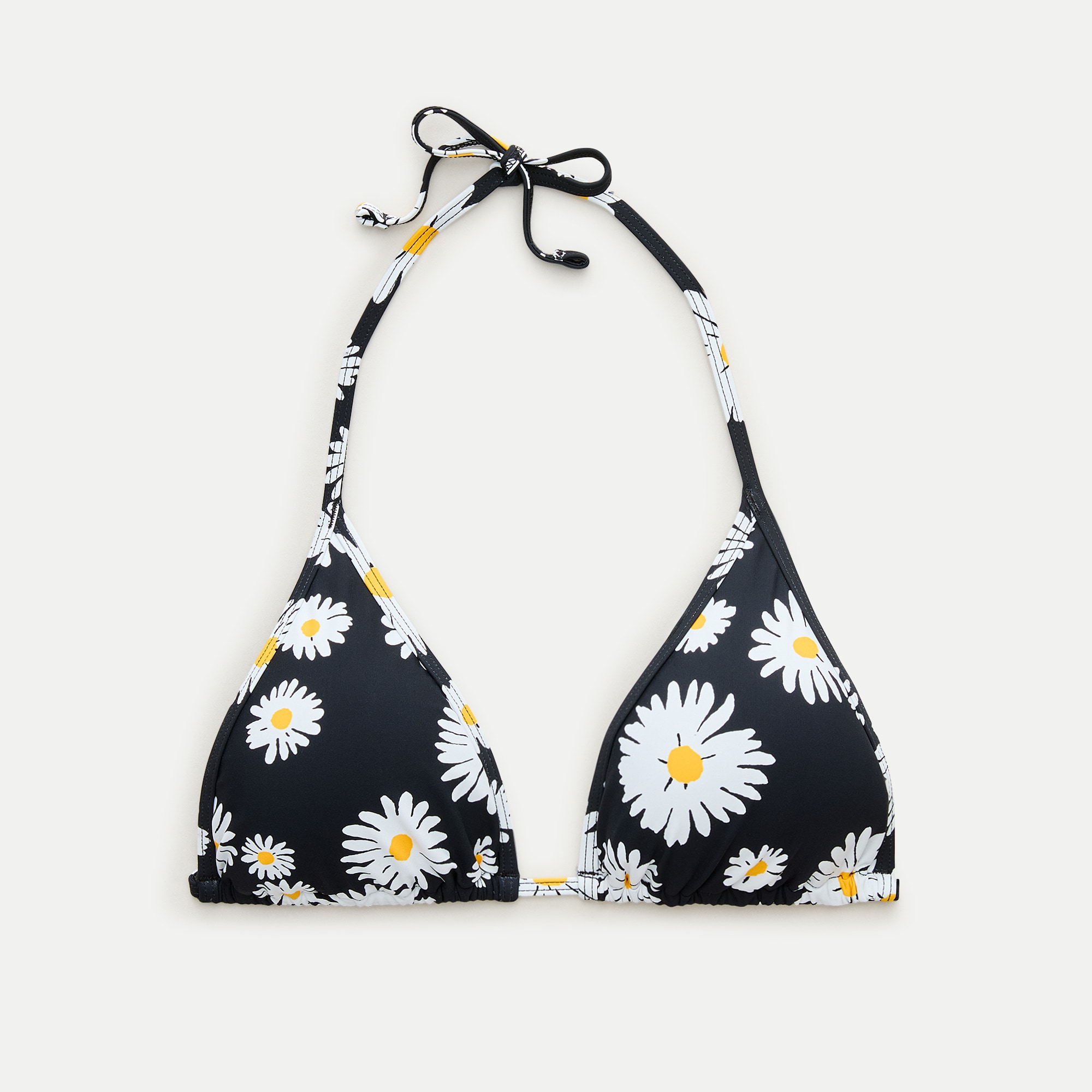 Perfect String Bikini Top in Vintage Daisy Print