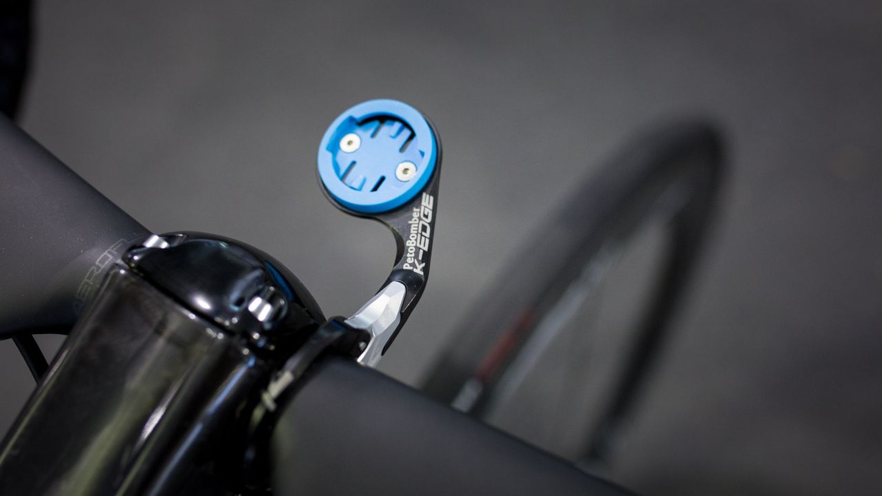 K-Edge provide Peter Sagan with a custom finished out front mount for the Wahoo Elemnt Bolt computer