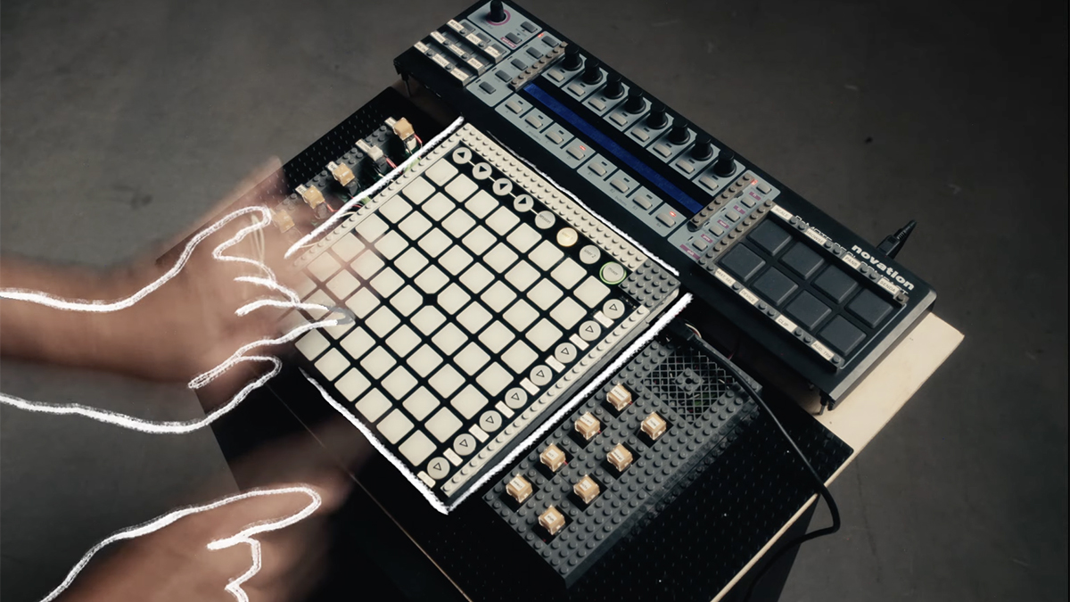 Ableton Push Lego prototype