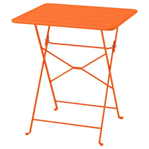 Sunds&Ouml; Table - Bright Orange Outdoor 25 5/8x25 5/8 "