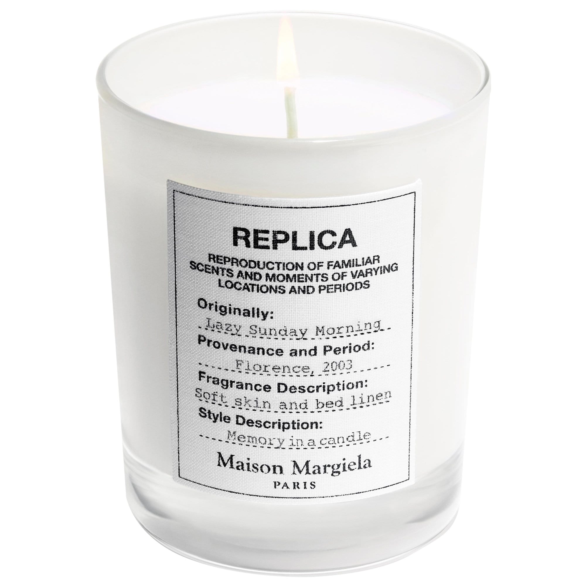 'replica' Lazy Sunday Morning Scented Candle