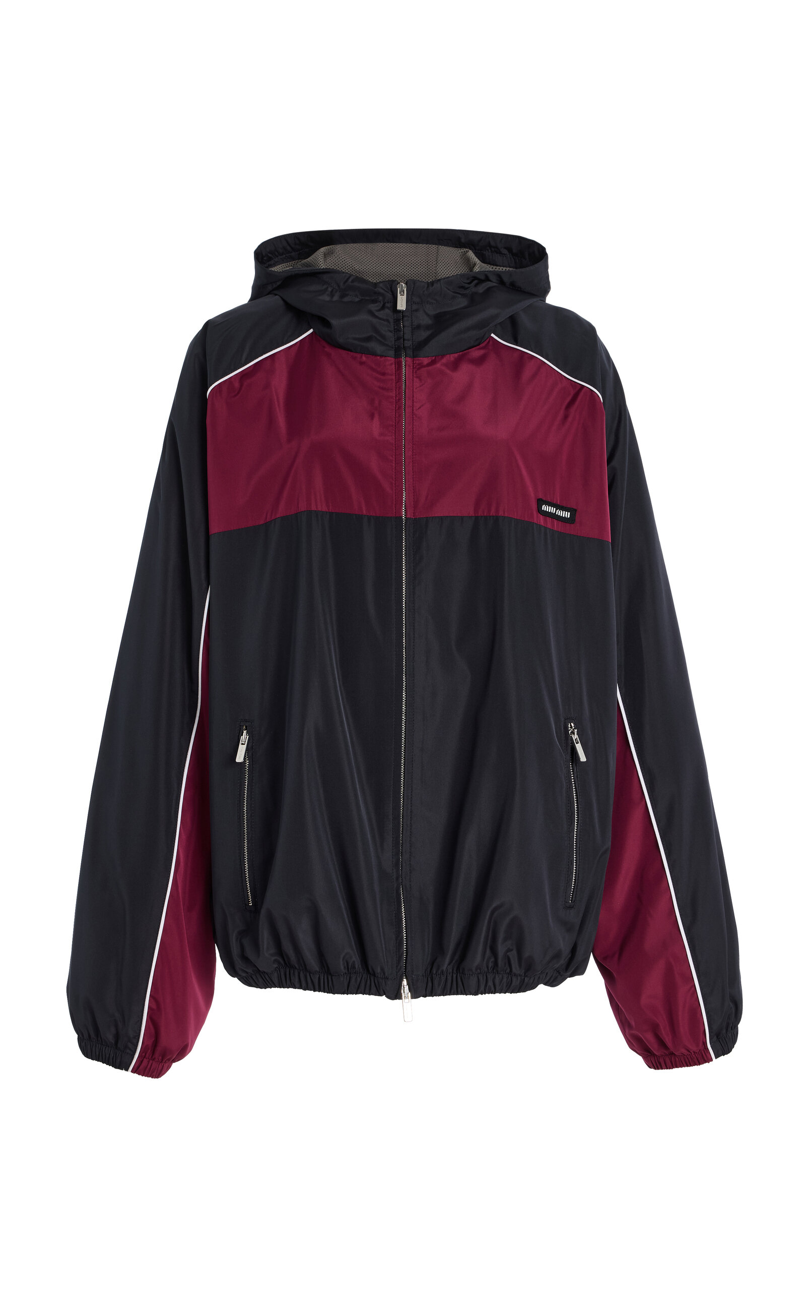 Recycled Nylon Windbreaker Jacket