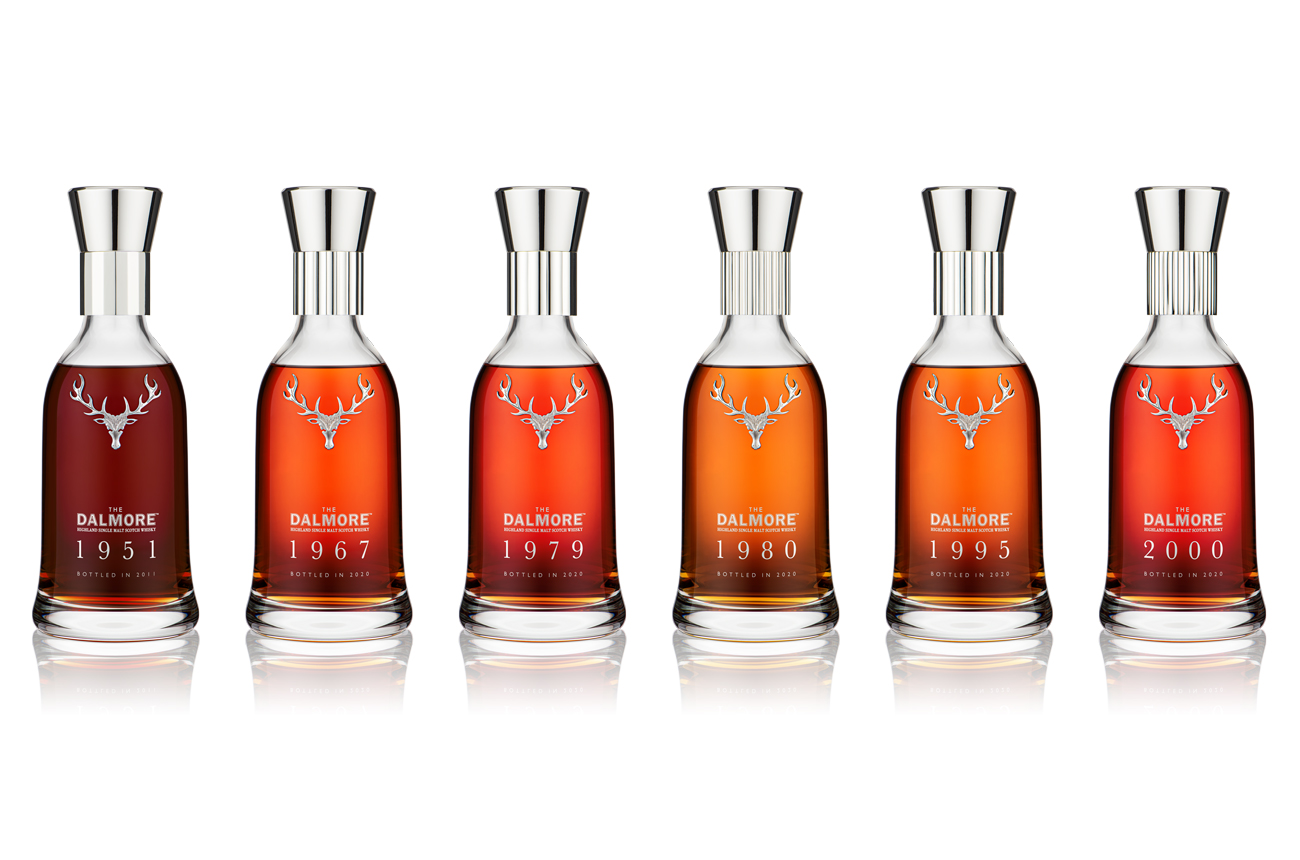 Six bottles of Dalmore whisky