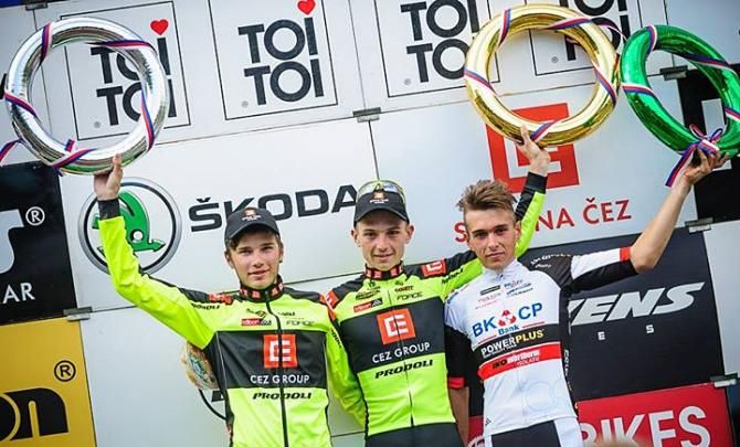 Boros, Skala and Toupalik took today's podium