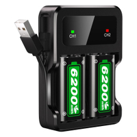 Ukor Rechargeable Xbox Controller Batteries (2-pack)