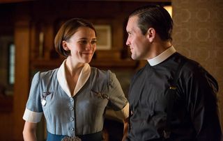 Jack Ashton and Charlotte Ritchie in Call the Midwife