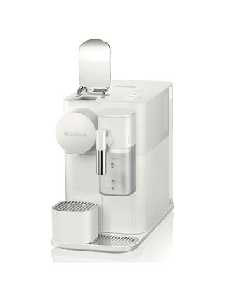 White Nespresso by De'Longhi coffee machine