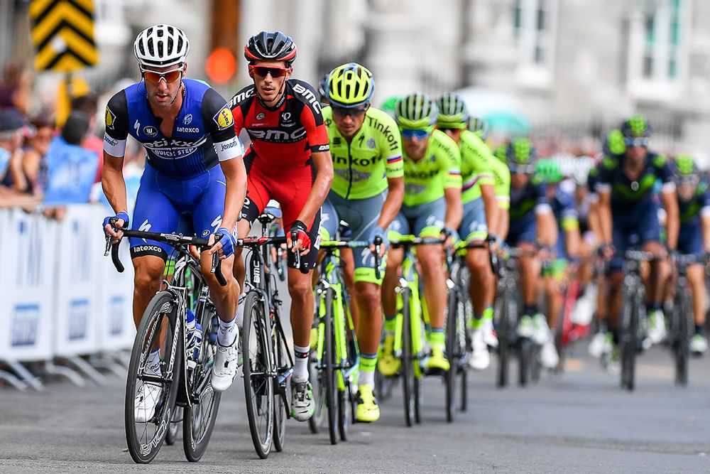 Fabio Sabatini leads the bunch in Quebec