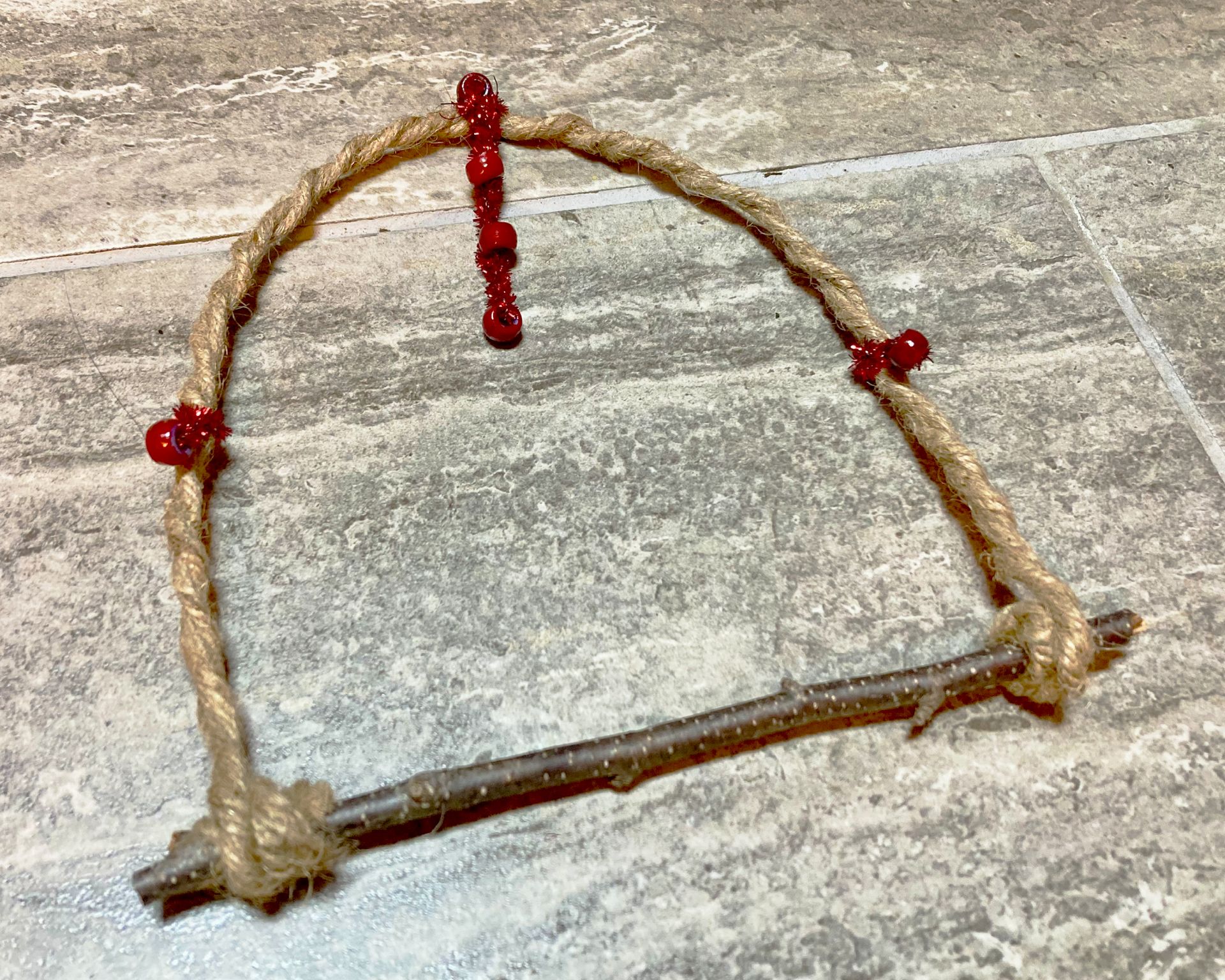 DIY hummingbird swing