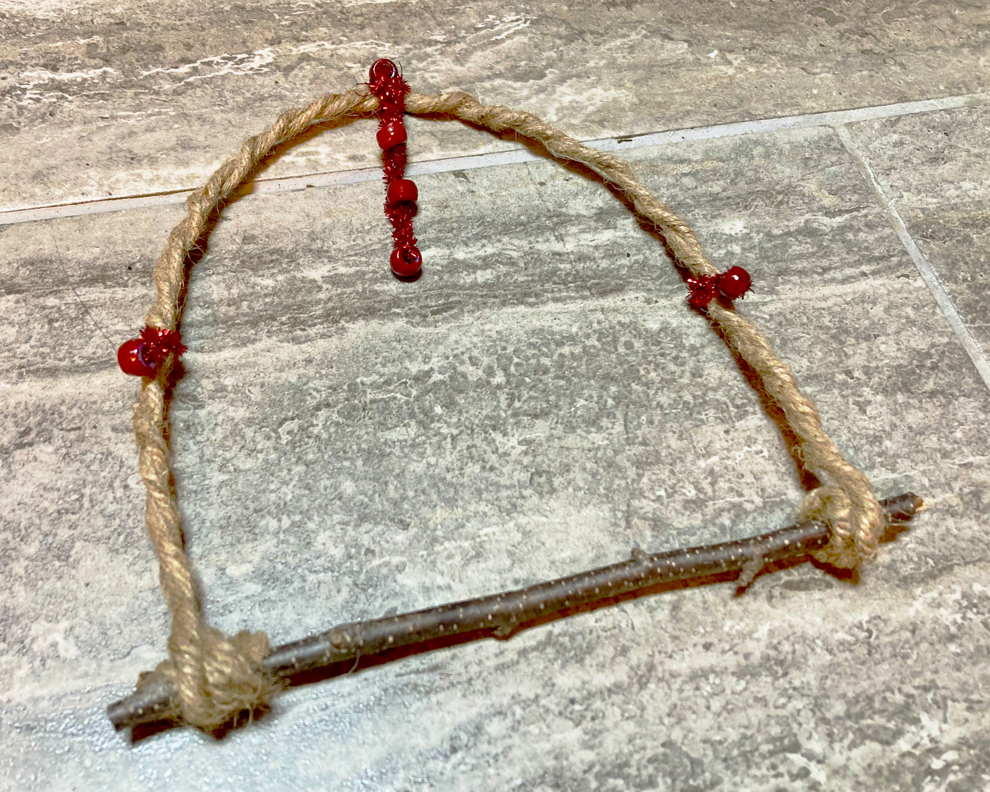 DIY hummingbird swing