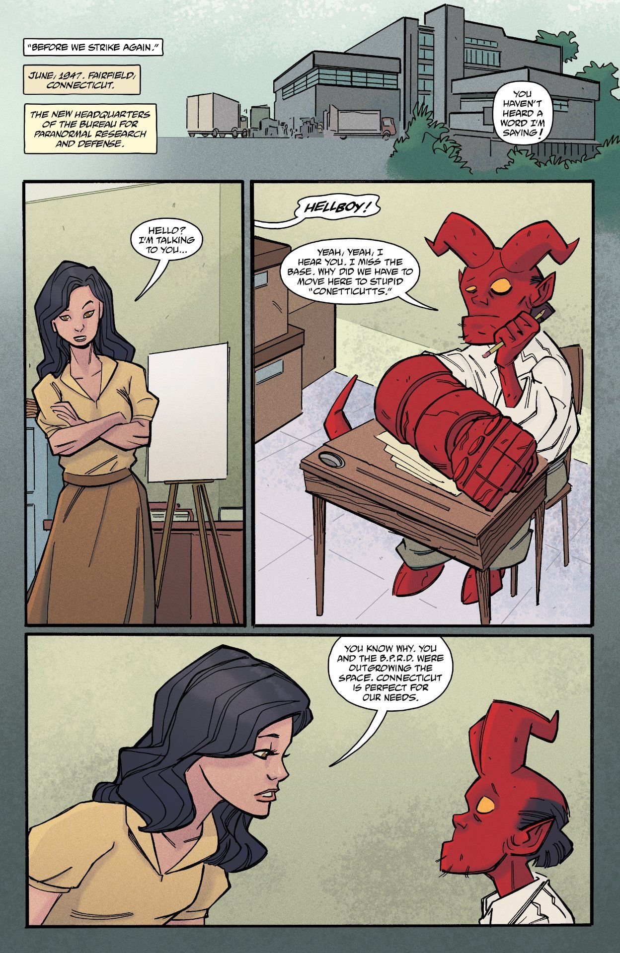 Young Hellboy: Assault on Castle Death #1 preview