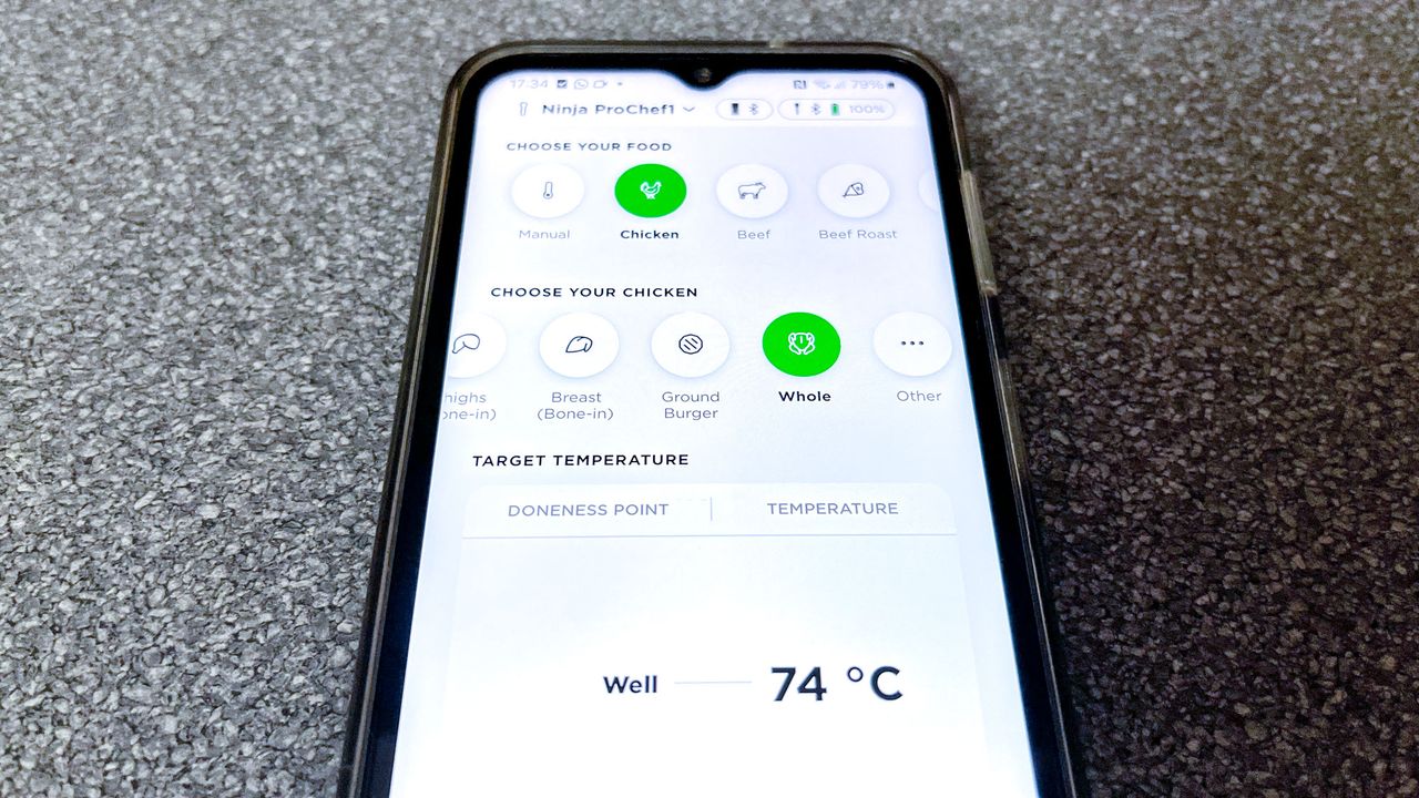 Ninja ProChef Wireless Thermometer app