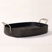 Blue Carbon Steel Roasting Pan | $139 at Made In Cookware