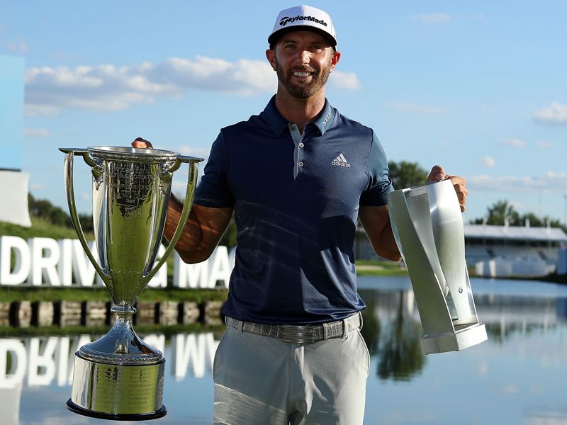 Dustin Johnson wins BMW Championship