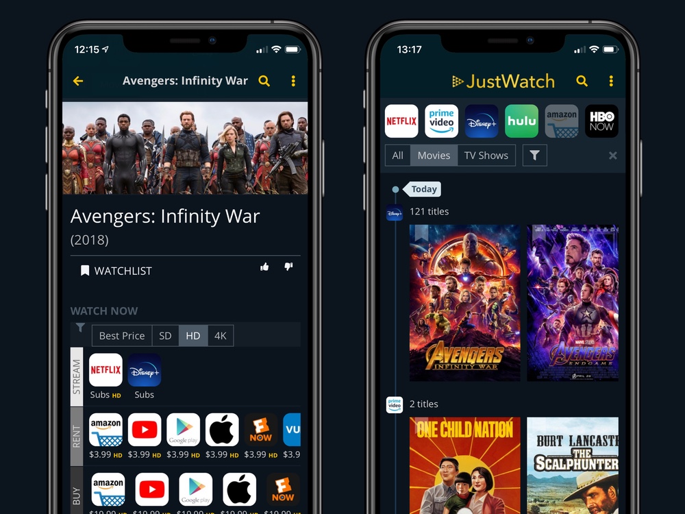best free iphone apps: justwatchOnline TV and movie streaming used to be simple: go to Netflix for almost everything. But as the online video streaming market becomes increasingly fragmented and producers and networks scramble for exclusives to make their own streaming service stand out, it can be a pain keeping track of where to go to watch a particular show or movie series. Enter JustWatch, a service that keeps track of the latest offerings from 37 different streaming services, showing you where and when to watch a particular TV show, covering big names like Netflix, Hulu, HBO Go, and Amazon Prime Video. You can search for a particular series or browse through what's new. The app also offers latest movie trailers and showtimes, complete with one-click Fandango bookings for your local cinema.