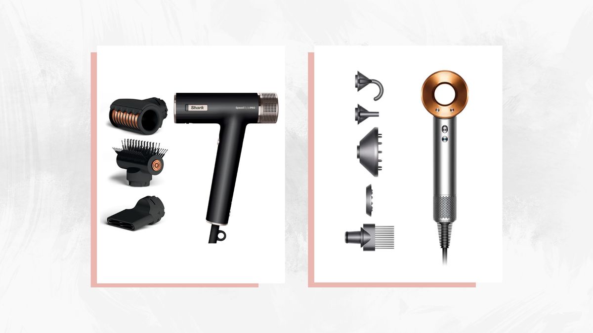 Shark Hair Dryer vs Dyson: the ultimate head to head guide | Woman