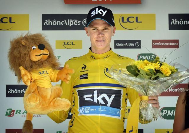Froome takes the lion in Lyon at the Criterium du Dauphine