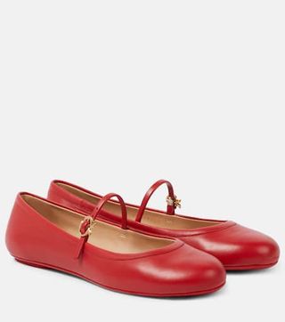 Carla Leather Mary Jane Flats