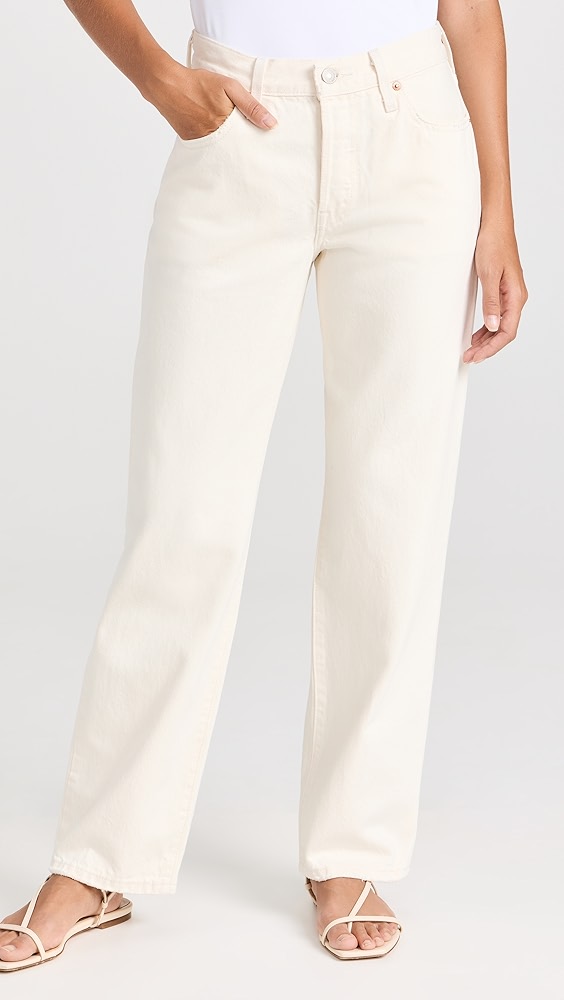 501 90s Jeans - Ecru White