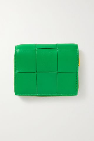 Intrecciato Leather Wallet