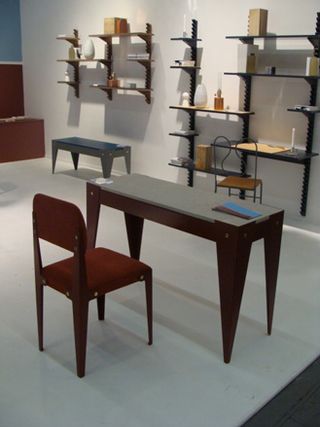 The Klong stand, where aside from new colours, the new furniture included the 'Knopp' lamp, 'Plateau' table and 'Totem' desk tabletop