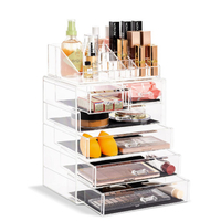 Sorbus Clear Cosmetic Makeup Organizer
