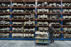 Artefacts at Helmsley Archaeology Store in York. Credit: Dominic Lipinski/English Heritage