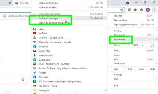 how to export Chrome bookmarks - bookmark manager