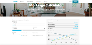 SoFi mortgage calculator