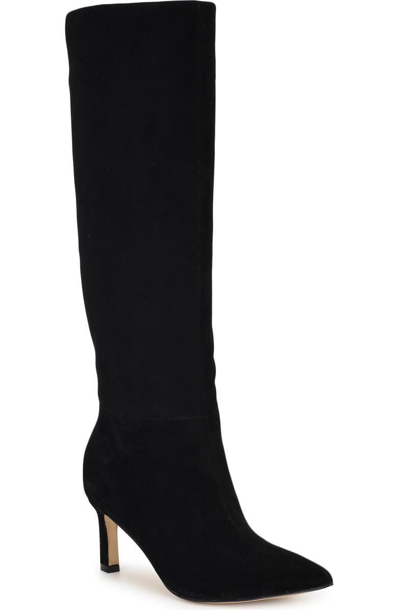 Lorthey Pointed Toe Knee High Boot