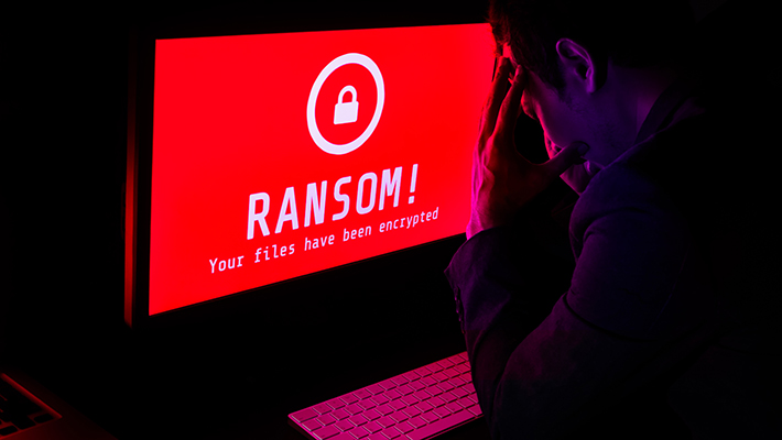 Ransomware tấn công máy tính