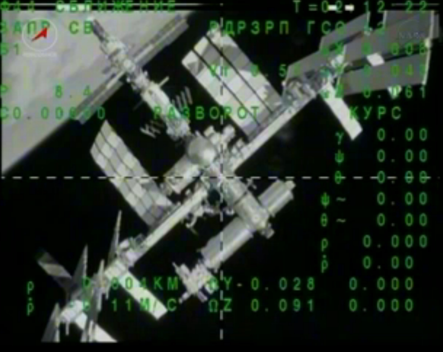 Astronauts Undock from Space Station on May 13, 2013