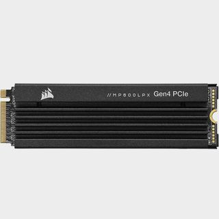 Corsair MP600 Pro LPX SSD on a GR grey background