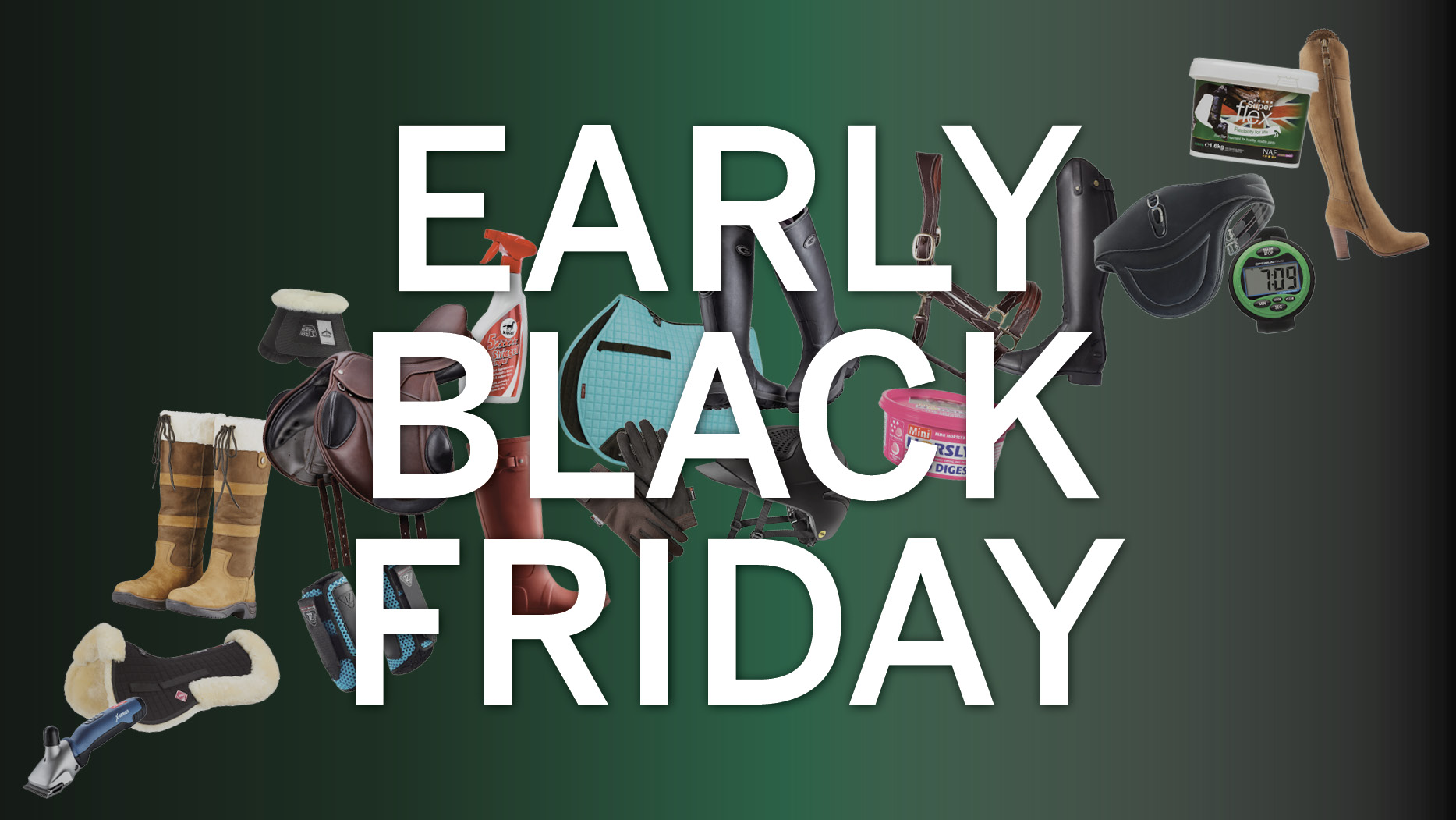 Black Friday equestrian sales