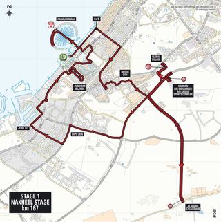 <p>Dubai Tour - Stage 1 Map</p>