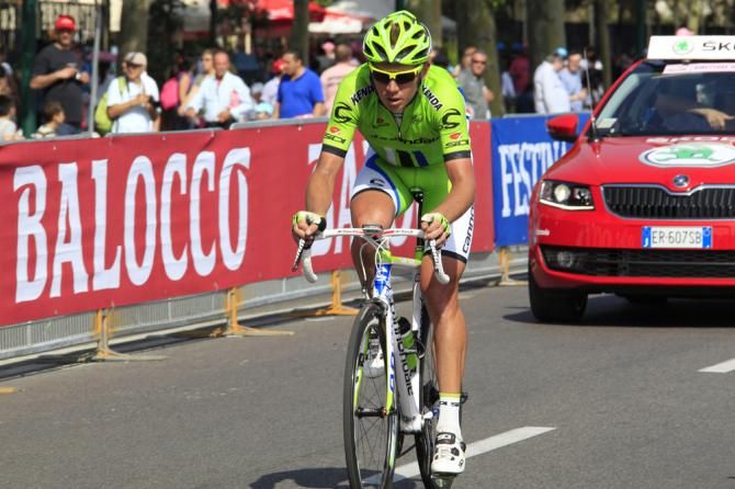 Cameron Wurf (Cannondale) off the front