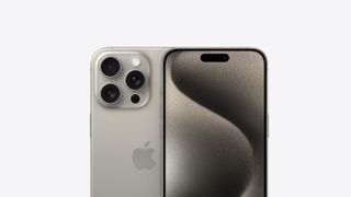iPhone 15 Pro natural titanium