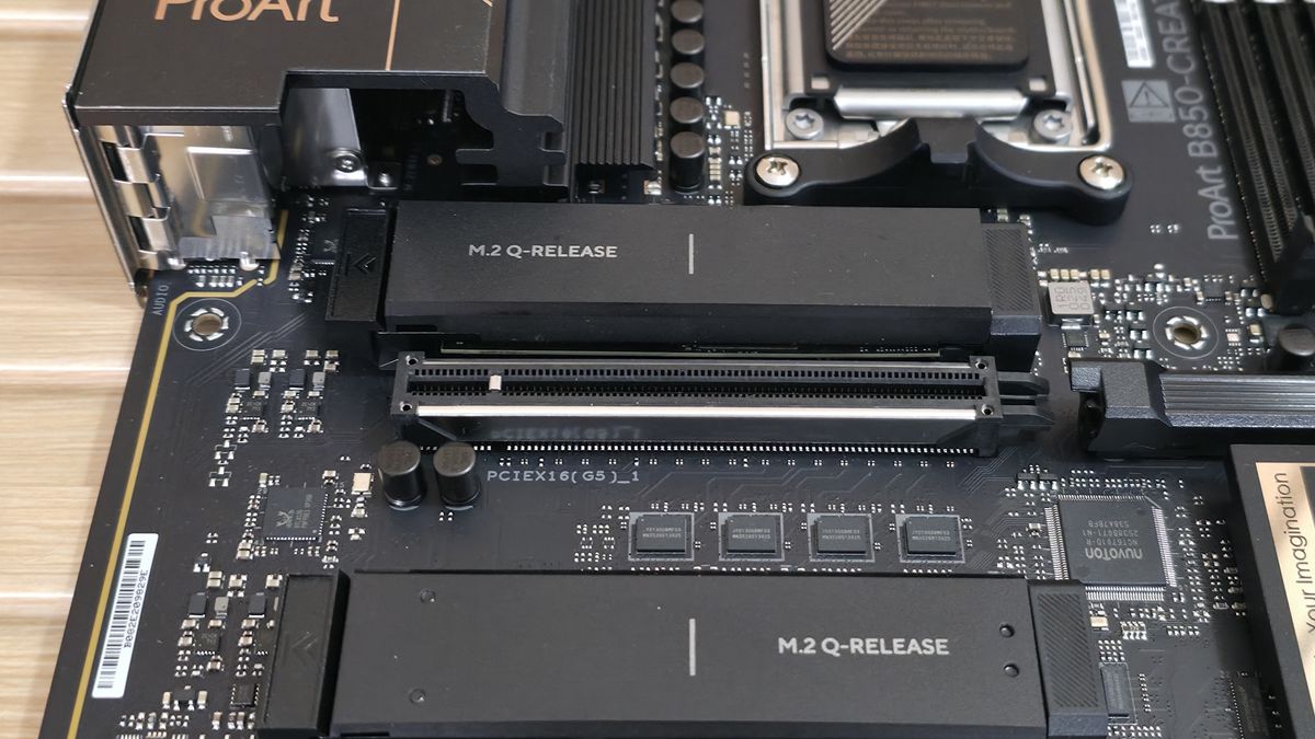 Testing motherboard m.2 heatsinks