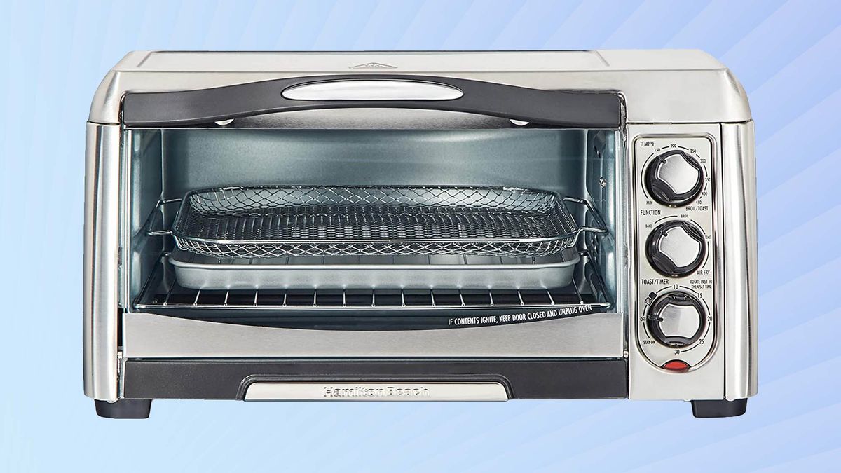 Hamilton Beach Easy Reach Sure-Crisp Air Fry Toaster Oven: Review -  Foodology