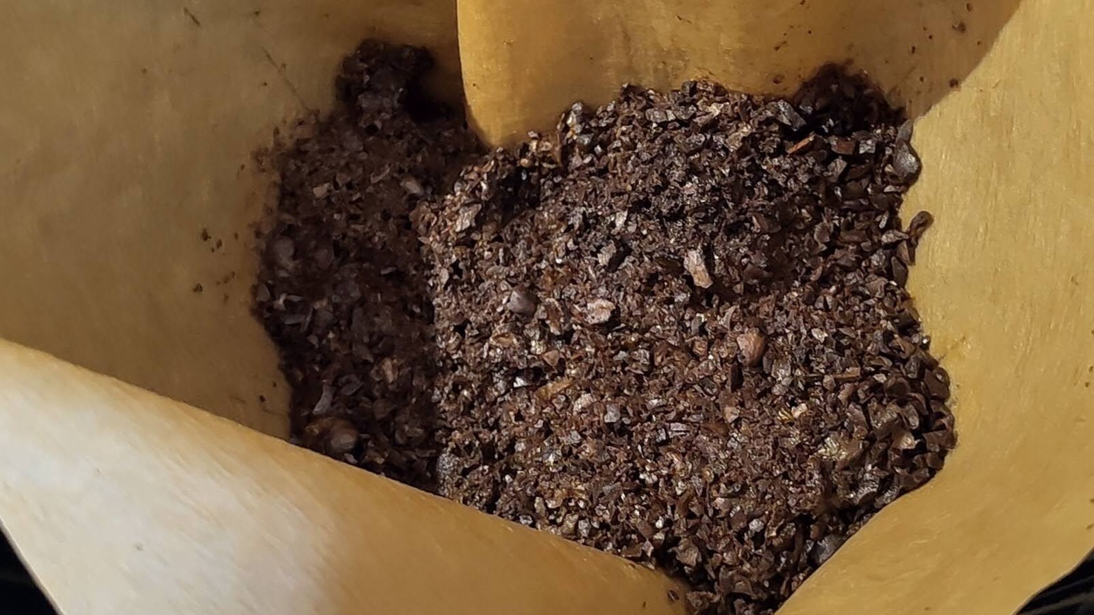 Coffee ground using the Melitta AromaFresh Therm Pro