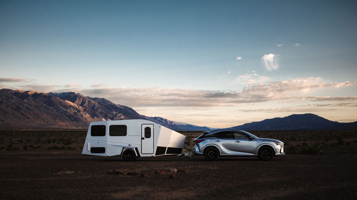 New Polydrops P21 is a travel trailer with an architectural backstory