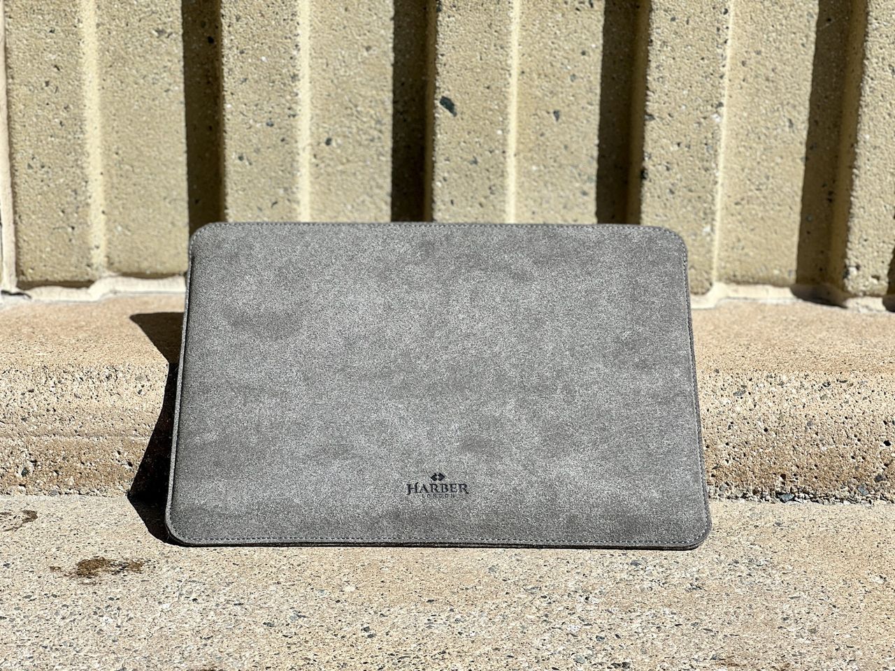 Harber London Slim Microfiber Macbook Sleeve Case Front
