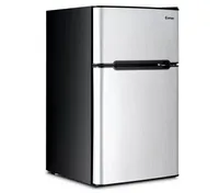 Costway  3.2 cu ft Refrigerator with Freezer