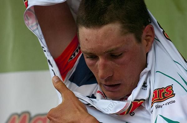 The big Tasmanian Will Clarke took out the MARS sprint points competition.