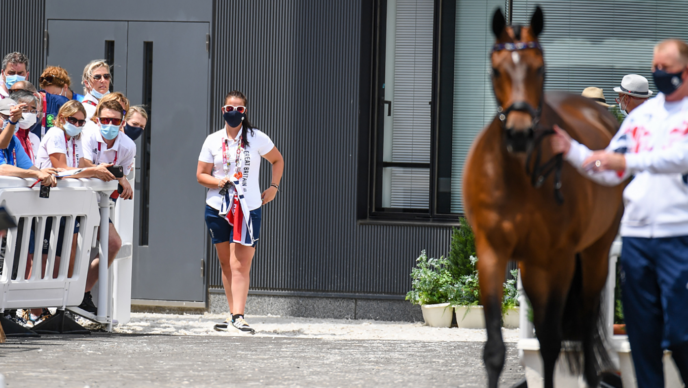 Tokyo Olympics groom Steph Sharples