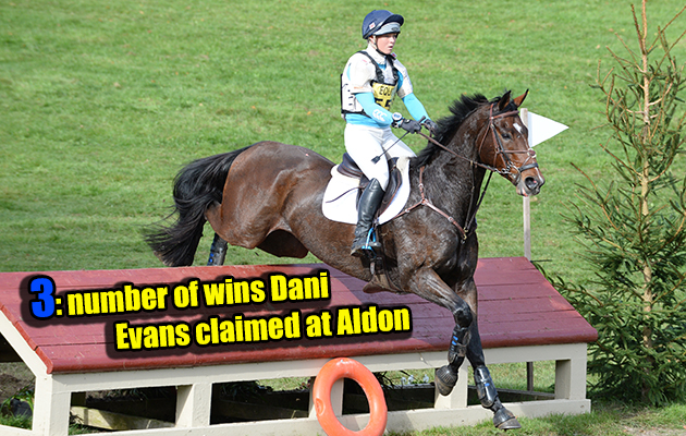 Dani Evans riding Leaping Lord