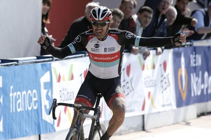Fabian Cancellara (RadioShack Leopard) wins the 2013 Paris-Roubaix