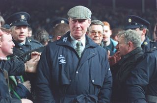 After retiring from playing, Charlton spent time as manager of Middlesbrough, Sheffield Wednesday and Newcastle before leading the Republic of Ireland to the 1990 and 1994 World Cups (PA)